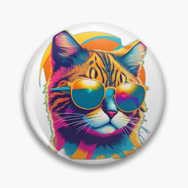 Item preview, Cat therian with sunglasses designed and sold by JapKo.