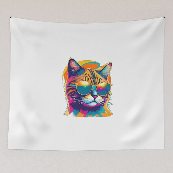 Item preview, Cat therian with sunglasses designed and sold by JapKo.