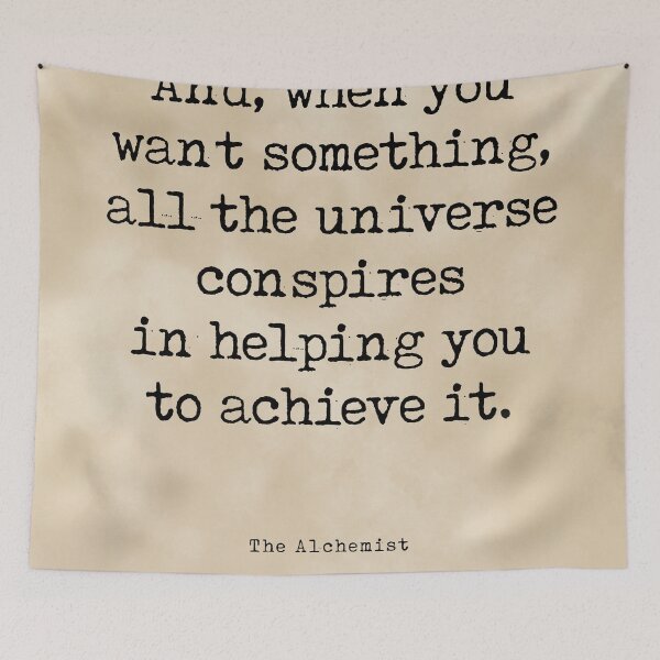 Item preview, The Alchemist - Paulo Coelho Quote - Literature - Typewriter Print - Vintage designed and sold by Studio Grafiikka.
