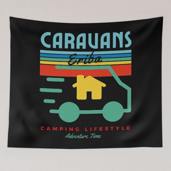 Item preview, eriba, camping, adventure designed and sold by seitz-robbyn.