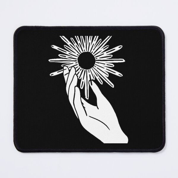 Item preview, Hand holding spark flame sun sticker S1 designed and sold by MittieRussel22.