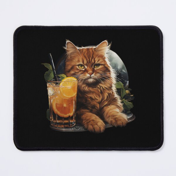 Item preview, Cocktail Cat designed and sold by CrittersHub.