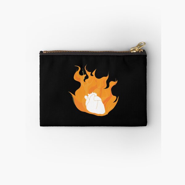 Item preview, Heart On Fire Sticker  designed and sold by MittieRussel22.