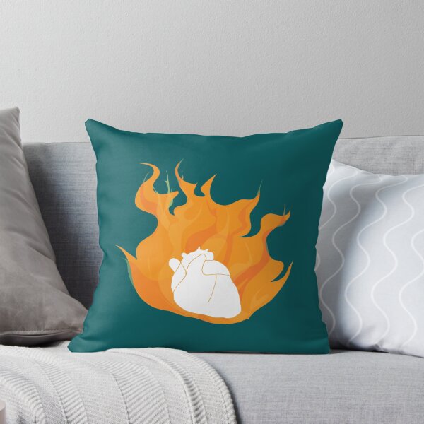 Item preview, Heart On Fire Sticker  designed and sold by MittieRussel22.