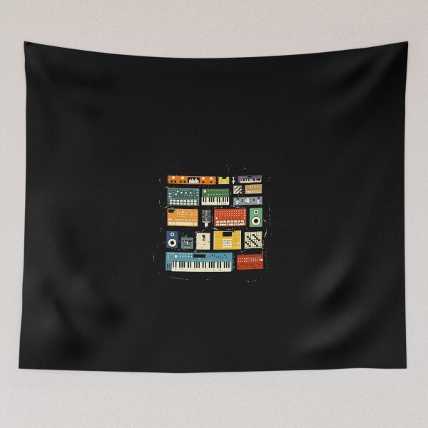 Item preview, Electronic Musician with Synthesizer and Drum Machine fan Classic  designed and sold by Susanefort.