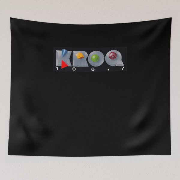 Item preview, KROQ 106.7 Los Angeles 80s Alt Rock Radio Station Vintage Design Classic   designed and sold by Rolanauvet.