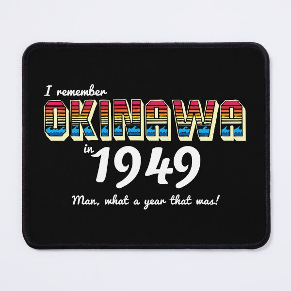 Artikelvorschau, Okinawa 1949 entworfen und verkauft von Okinawa by Design.