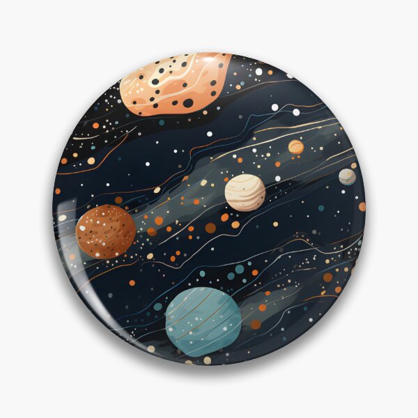 Item preview, Cosmic patterns: abstract sponge meteorites  designed and sold by Muangluang.