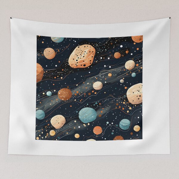 Item preview, Cosmic patterns: abstract sponge meteorites  designed and sold by Muangluang.