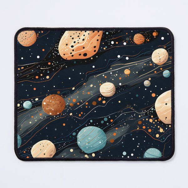 Item preview, Cosmic patterns: abstract sponge meteorites designed and sold by Muangluang.