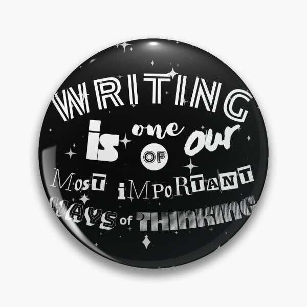 Item preview, Writing is Thinking designed and sold by Ryan Skinnell.