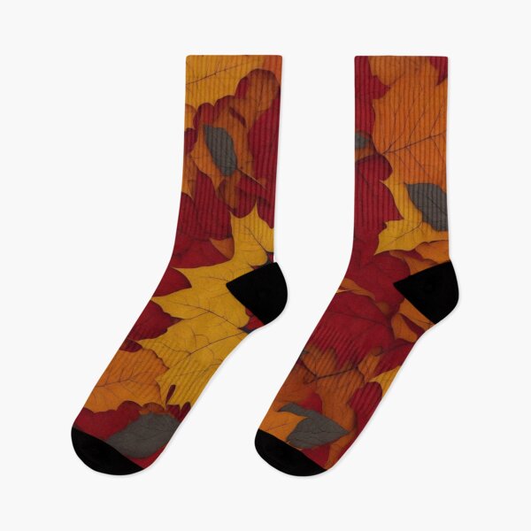 Item preview, A kaleidoscope of vibrant autumn leaves designed and sold by likbatonboot.