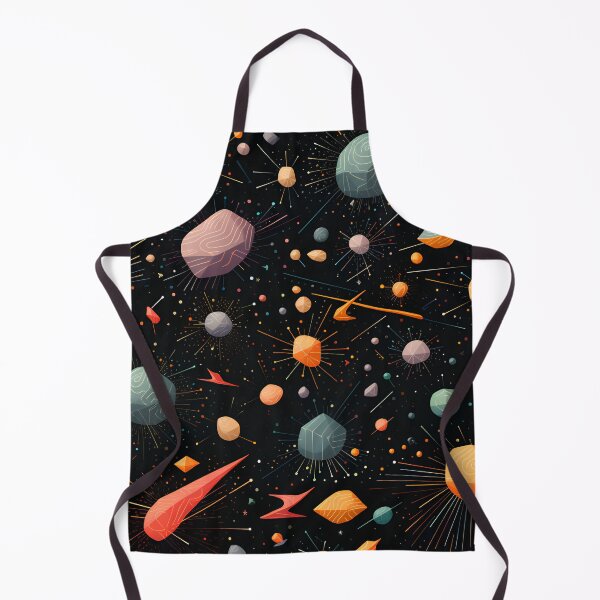 Item preview, Cosmic patterns: abstract bright meteorites designed and sold by Muangluang.