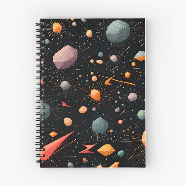 Item preview, Cosmic patterns: abstract bright meteorites designed and sold by Muangluang.