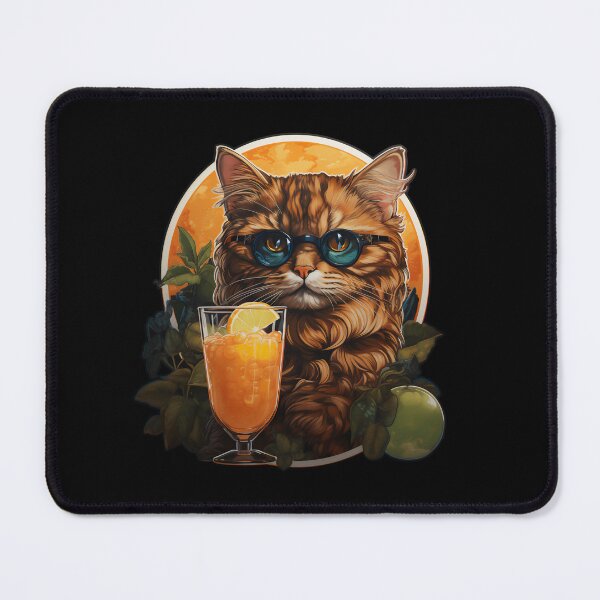 Item preview,  Cocktail Cat designed and sold by CrittersHub.