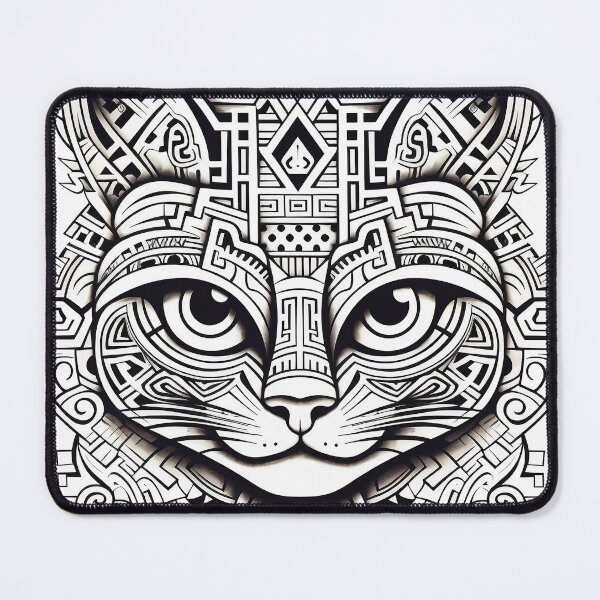 Item preview, Aztec Mayan Cat designed and sold by Cat & Puppy.