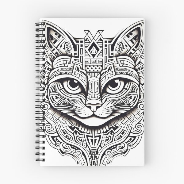 Item preview, Aztec Mayan Cat designed and sold by Cat & Puppy.