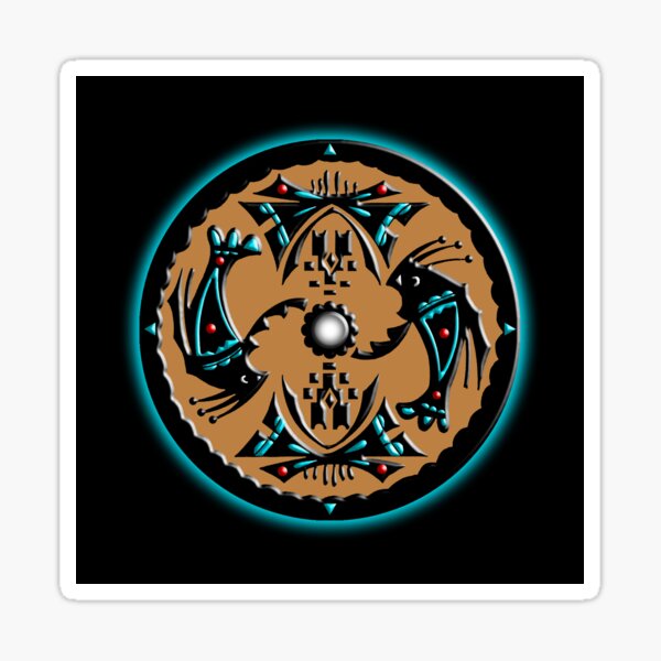Vista previa del artículo con la obra «PUEBLO (COCHITI) 1», diseñado y vendido por Garden Of Nightmares.