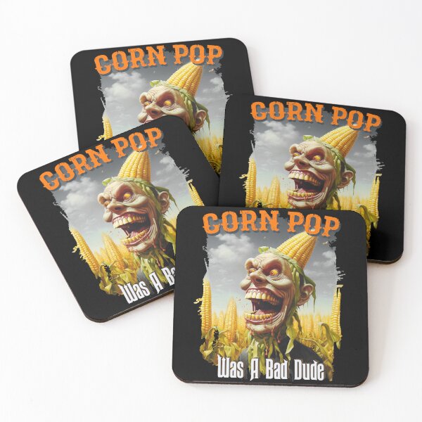 Item preview, Corn Pop Was A Bad Dude | Funny Horror designed and sold by RazorDezign.