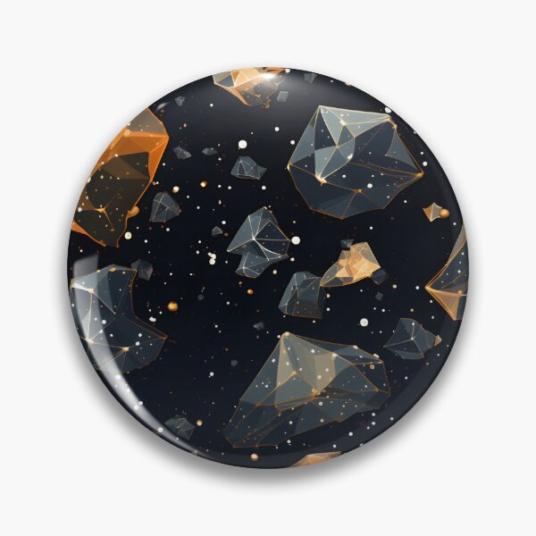 Item preview, Cosmic patterns: abstract diamond meteorites designed and sold by Muangluang.