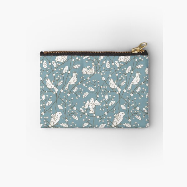 Item preview, Clockwork Birds in blue designed and sold by tanaudel.