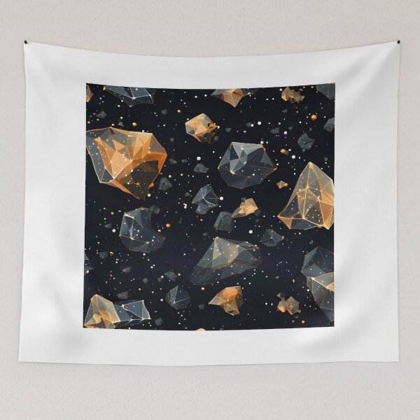 Item preview, Cosmic patterns: abstract diamond meteorites designed and sold by Muangluang.