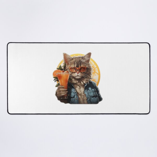 Item preview, Cocktail Cat designed and sold by CrittersHub.