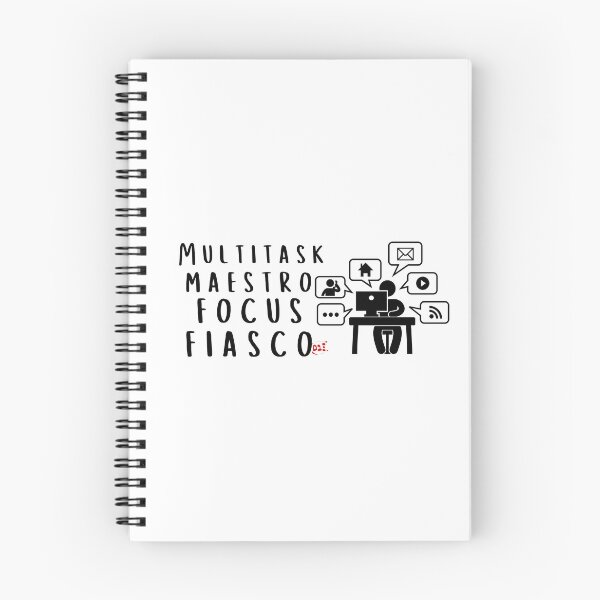 Item preview, Multitask Maestro, Focus Fiasco / RoYuMi designed and sold by royumi.