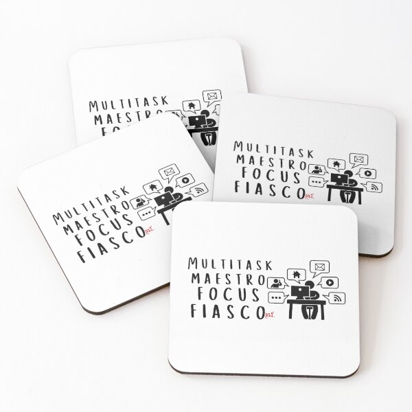Item preview, Multitask Maestro, Focus Fiasco / RoYuMi designed and sold by royumi.
