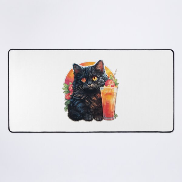 Item preview, Cocktail Cat designed and sold by CrittersHub.