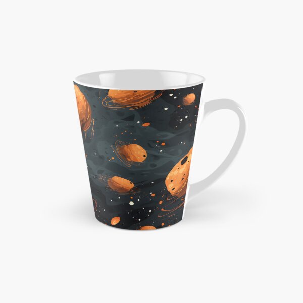 Item preview, Cosmic patterns: abstract orange sponge meteorites designed and sold by Muangluang.