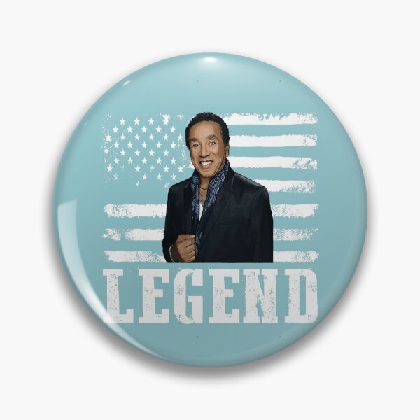 Item preview, Distressed American Flag Smokey Art Robinson Music designed and sold by ArlenBolduc.