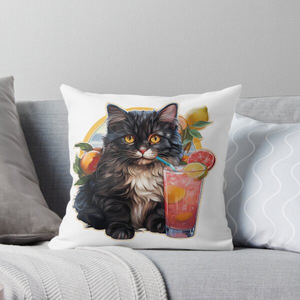 Item preview, Cocktail Cat designed and sold by CrittersHub.