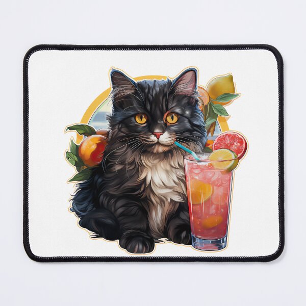 Item preview, Cocktail Cat designed and sold by CrittersHub.