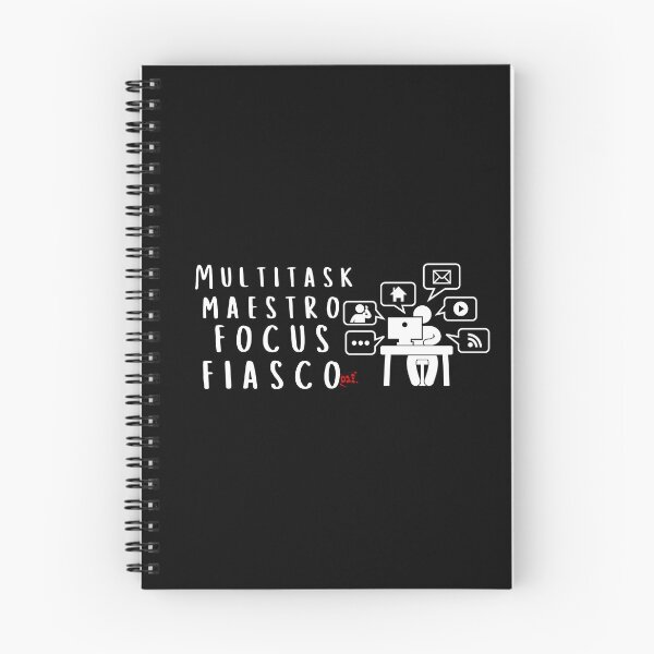 Item preview, Multitask Maestro, Focus Fiasco (dark) / RoYuMi designed and sold by royumi.