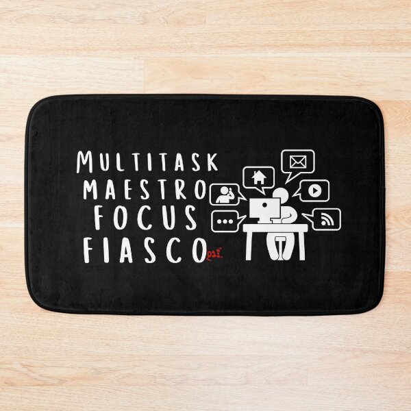 Item preview, Multitask Maestro, Focus Fiasco (dark) / RoYuMi designed and sold by royumi.