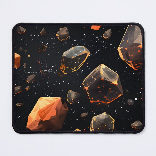 Item preview, Cosmic patterns: abstract diamond sponge meteorites designed and sold by Muangluang.