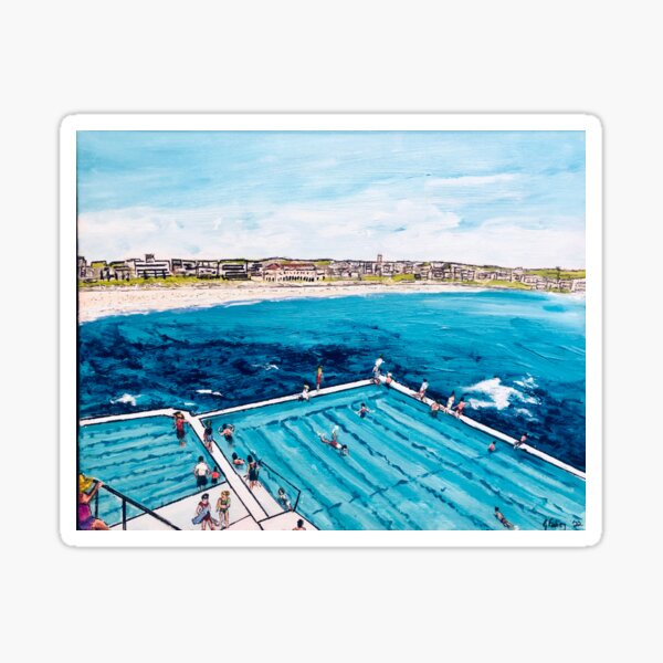 Item preview, Bondi Icebergs Views designed and sold by gillsart.