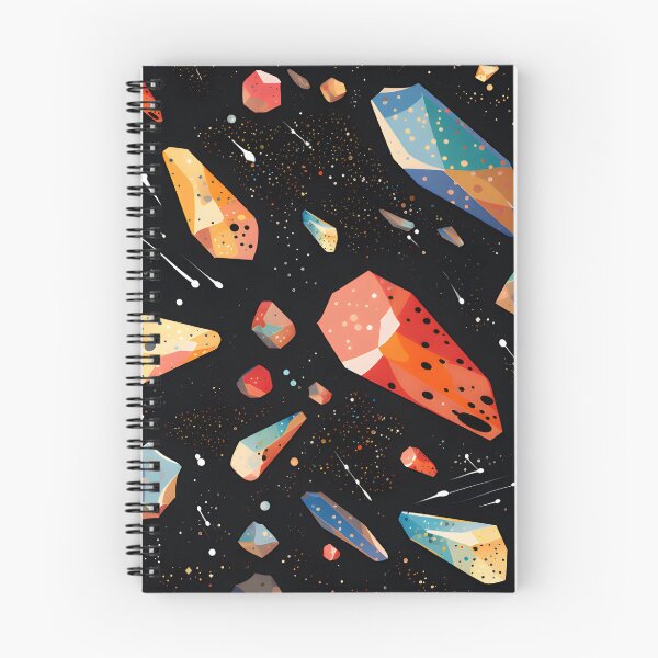 Item preview, Cosmic patterns: abstract colorful meteorites designed and sold by Muangluang.