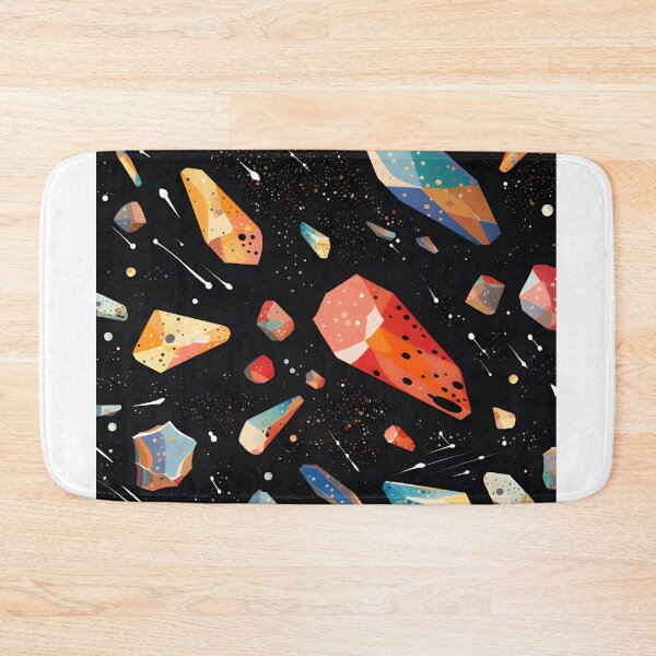 Item preview, Cosmic patterns: abstract colorful meteorites designed and sold by Muangluang.