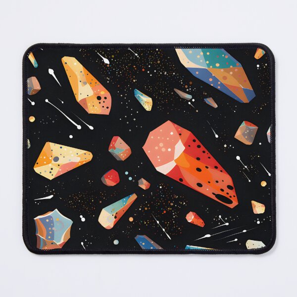 Item preview, Cosmic patterns: abstract colorful meteorites designed and sold by Muangluang.