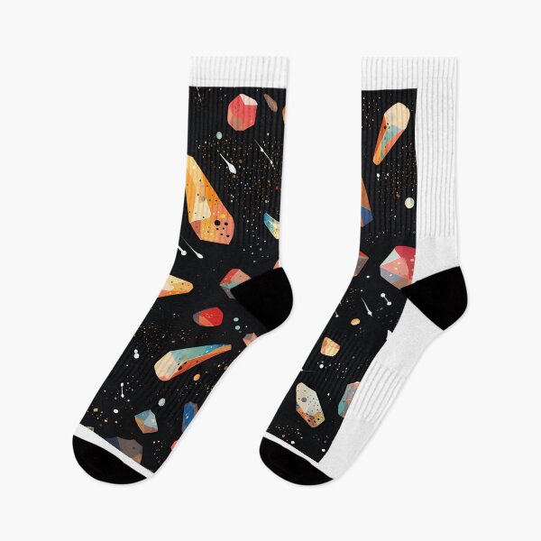 Item preview, Cosmic patterns: abstract colorful meteorites designed and sold by Muangluang.