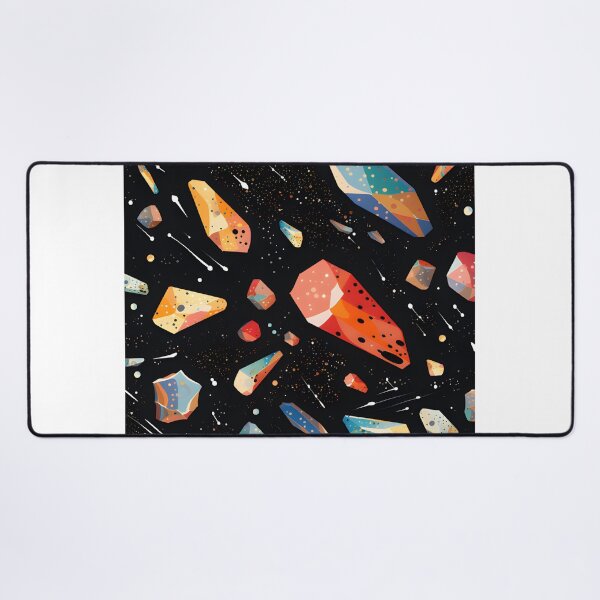 Item preview, Cosmic patterns: abstract colorful meteorites designed and sold by Muangluang.