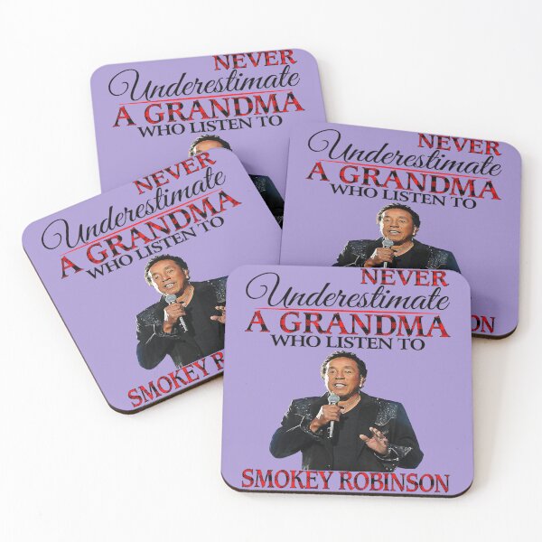 Item preview, Never Underestimate a Grandma who listens to Smokey Art Robinson  designed and sold by ArlenBolduc.