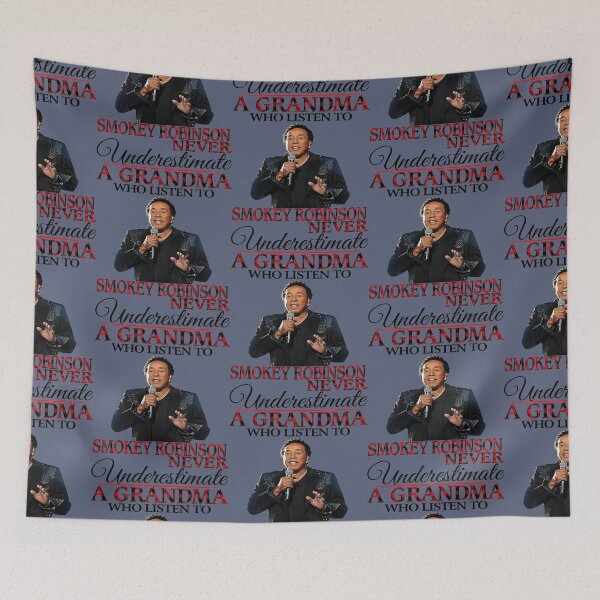 Item preview, Never Underestimate a Grandma who listens to Smokey Art Robinson  designed and sold by ArlenBolduc.