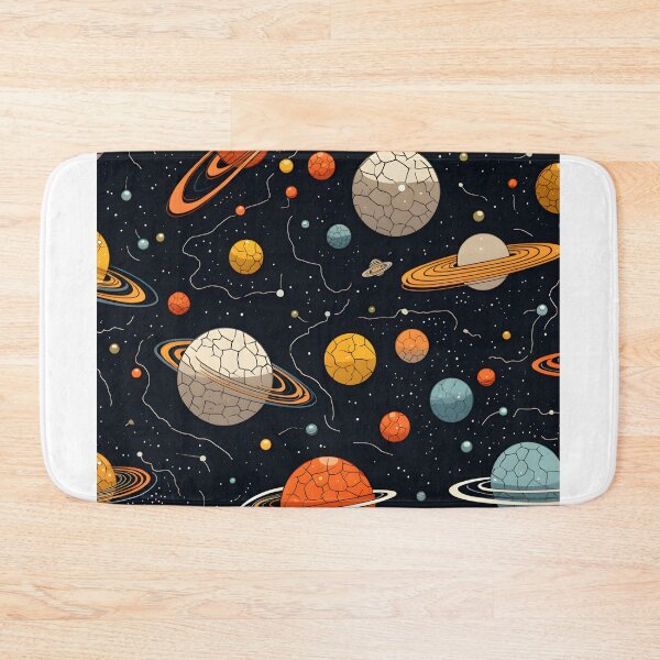 Item preview, Cosmic patterns: abstract planet rings meteorites designed and sold by Muangluang.