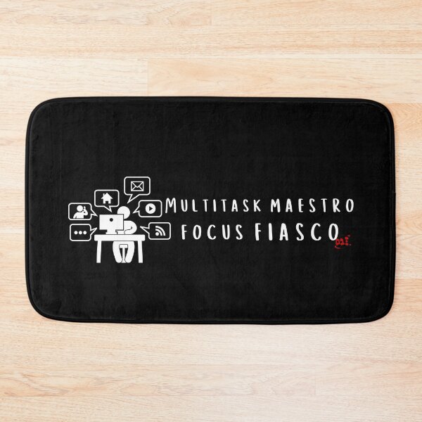 Item preview, Multitask Maestro, Focus Fiasco 2 (dark) / RoYuMi designed and sold by royumi.