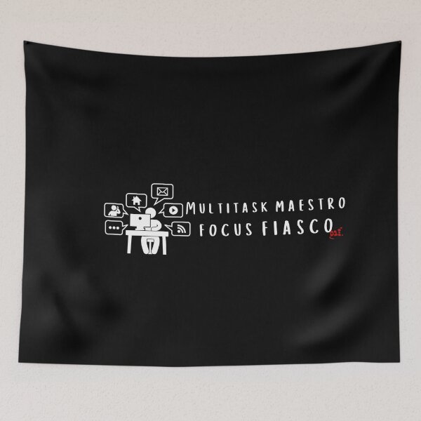 Item preview, Multitask Maestro, Focus Fiasco 2 (dark) / RoYuMi designed and sold by royumi.