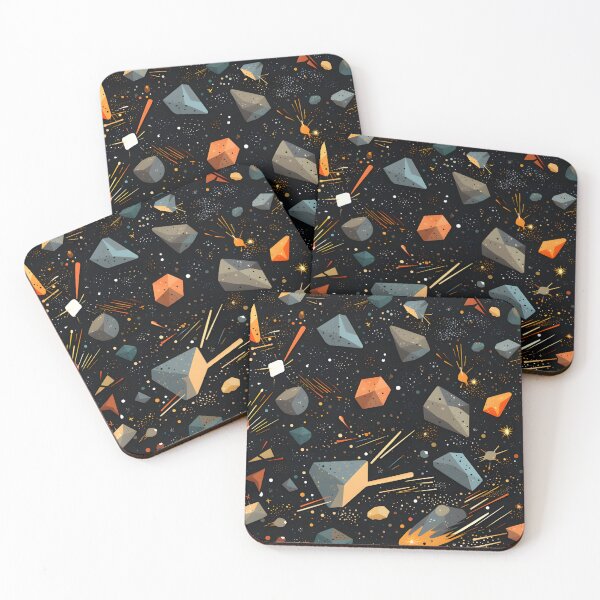 Item preview, Cosmic patterns: abstract edge meteorites designed and sold by Muangluang.