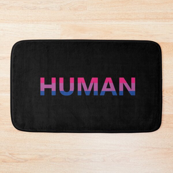 Item preview, HUMAN with Bisexual Pride Flag designed and sold by Storm4Clo.